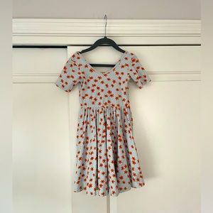 Alice + Ames Girls Floral Print Dress, Size 5